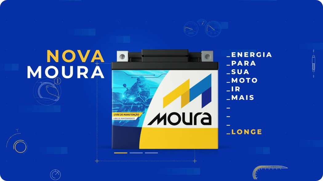 Baterias Moura moto