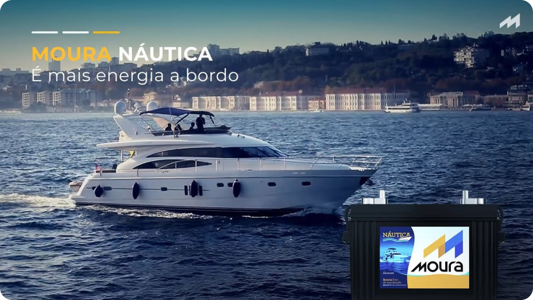 Baterias nauticas Moura boat